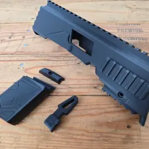 TX22 TX-22 Custom Picatinny Chassis with spare mag carrier combo
